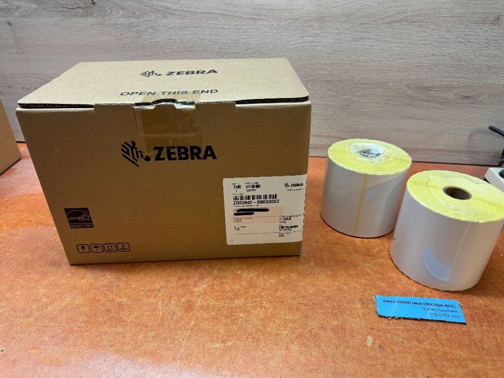 imprimante zebra ZD220d + rouleaux, Neuf, Enlèvement ou Envoi, Imprimante, Zebra