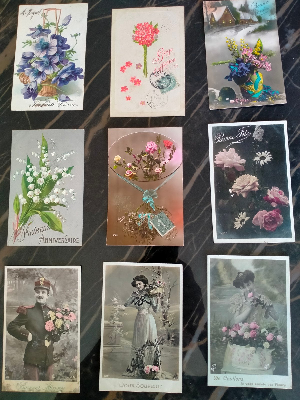 Postkaarten antiek 50 stuks ., Diversen, Ophalen