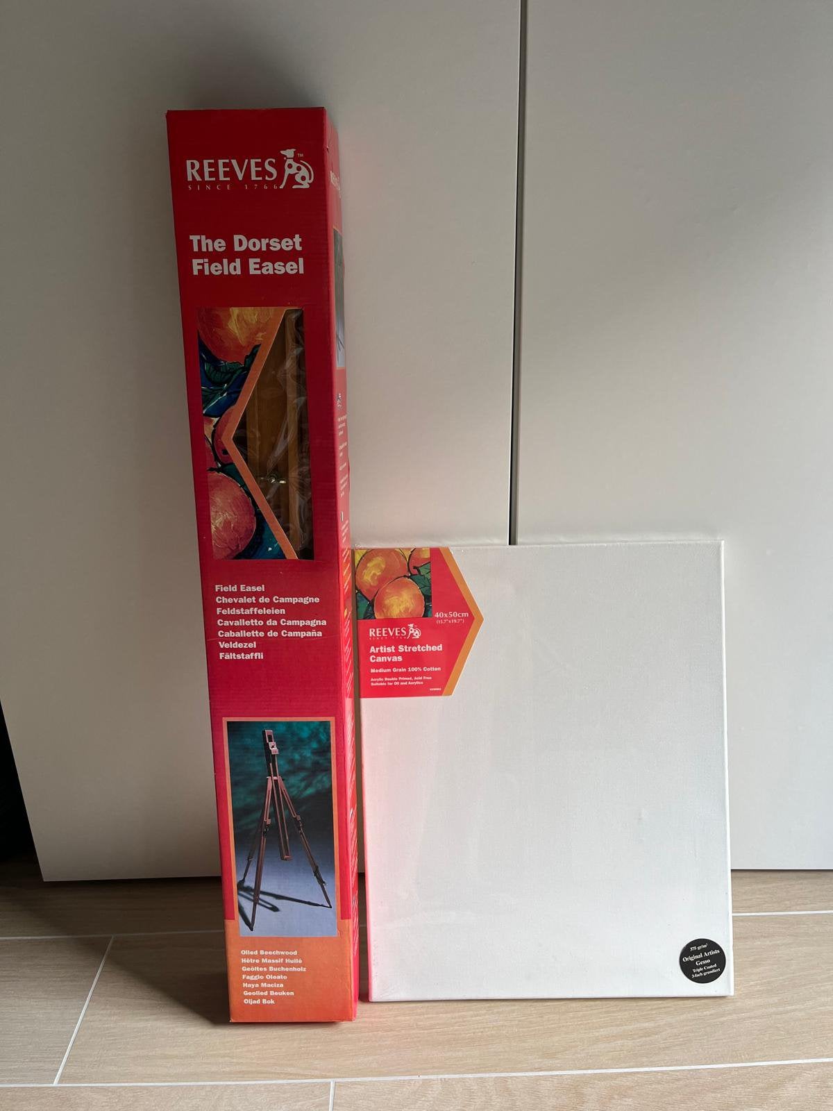 Schildersezel reeves, Ophalen, Nieuw