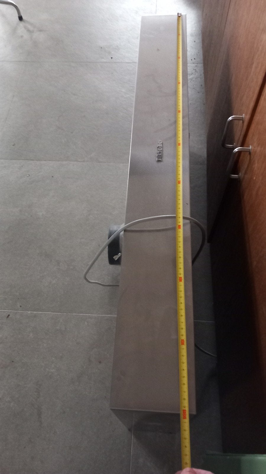 Miele dampkap, Enlèvement, Utilisé, Hotte sous-encastrable