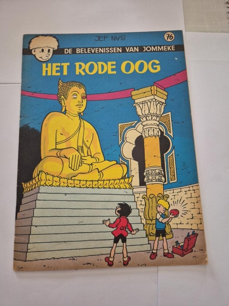 Jommeke nr. 76 – Het Rode Oog, Une BD, Envoi, Utilisé