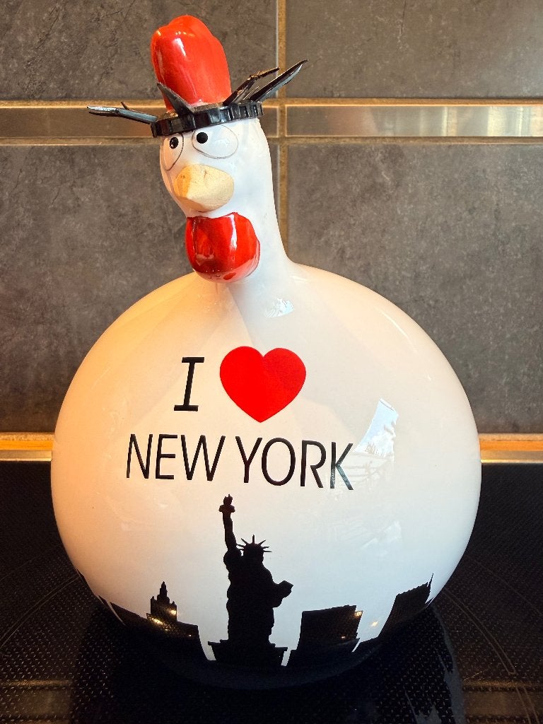 Grande poule pondeuse New York - J-Line, Enlèvement ou Envoi, Comme neuf, Animal