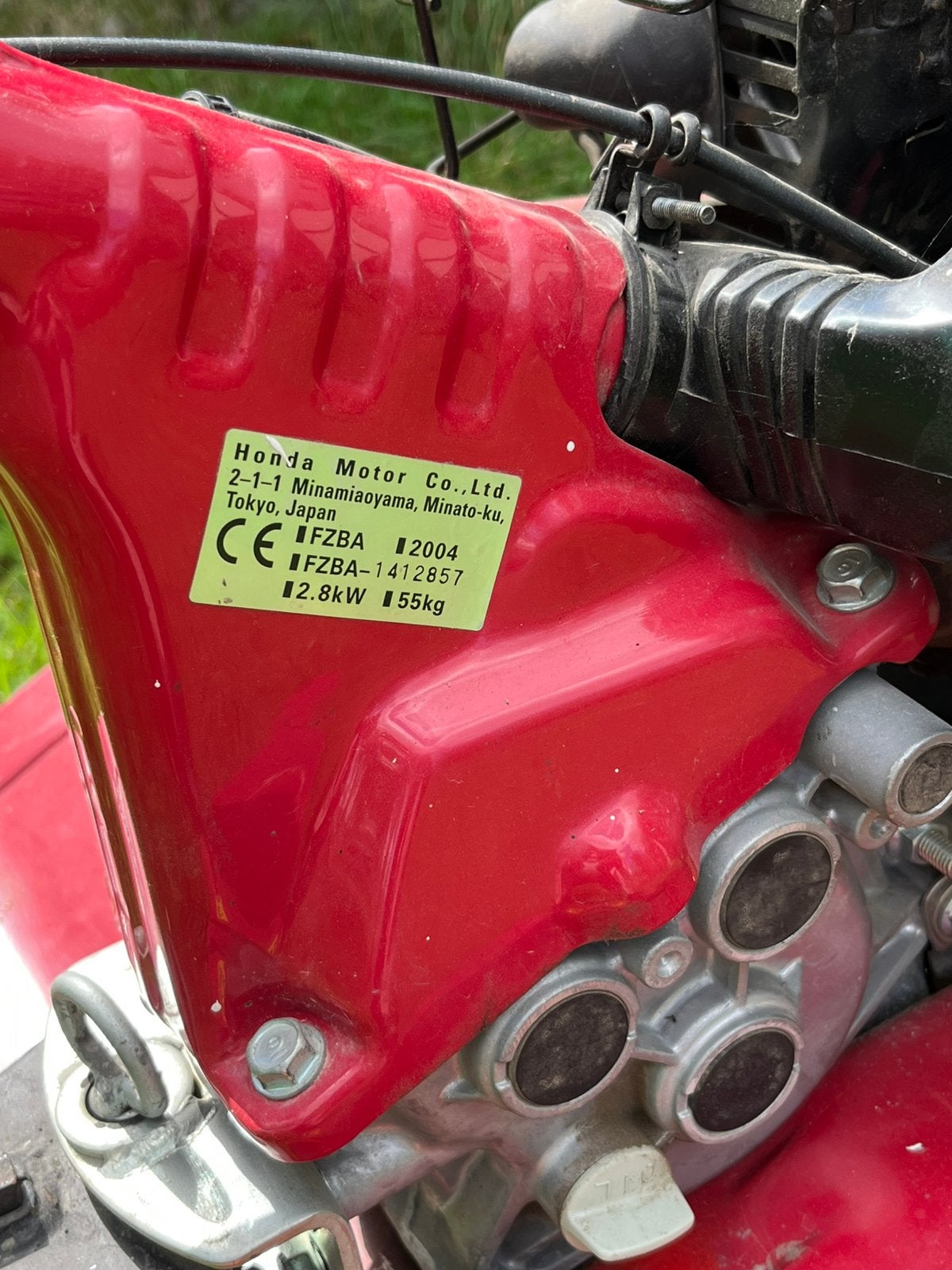 Honda F 360. Tuinfrees, Doe-het-zelf en Bouw, Gereedschap | Freesmachines, Ophalen, Tuinfrees