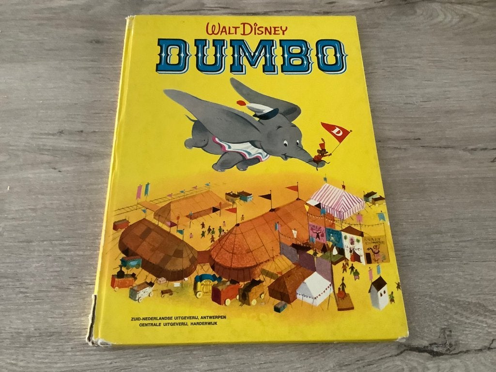 Bande dessinée vintage Walt Disney Dumbo, Enlèvement ou Envoi, Bambi ou Dumbo, Utilisé, Autres types