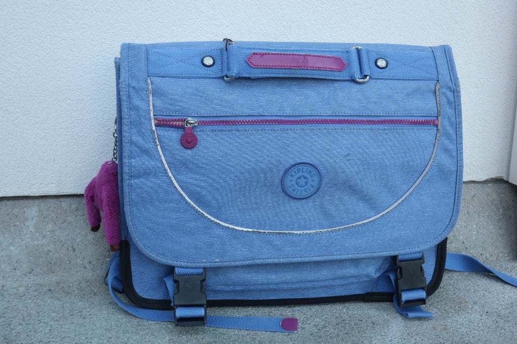 kipling boekentas, Handtassen en Accessoires, Tassen | Schooltassen, Ophalen, Blauw, Aktetas of Boekentas, 40 tot 50 cm