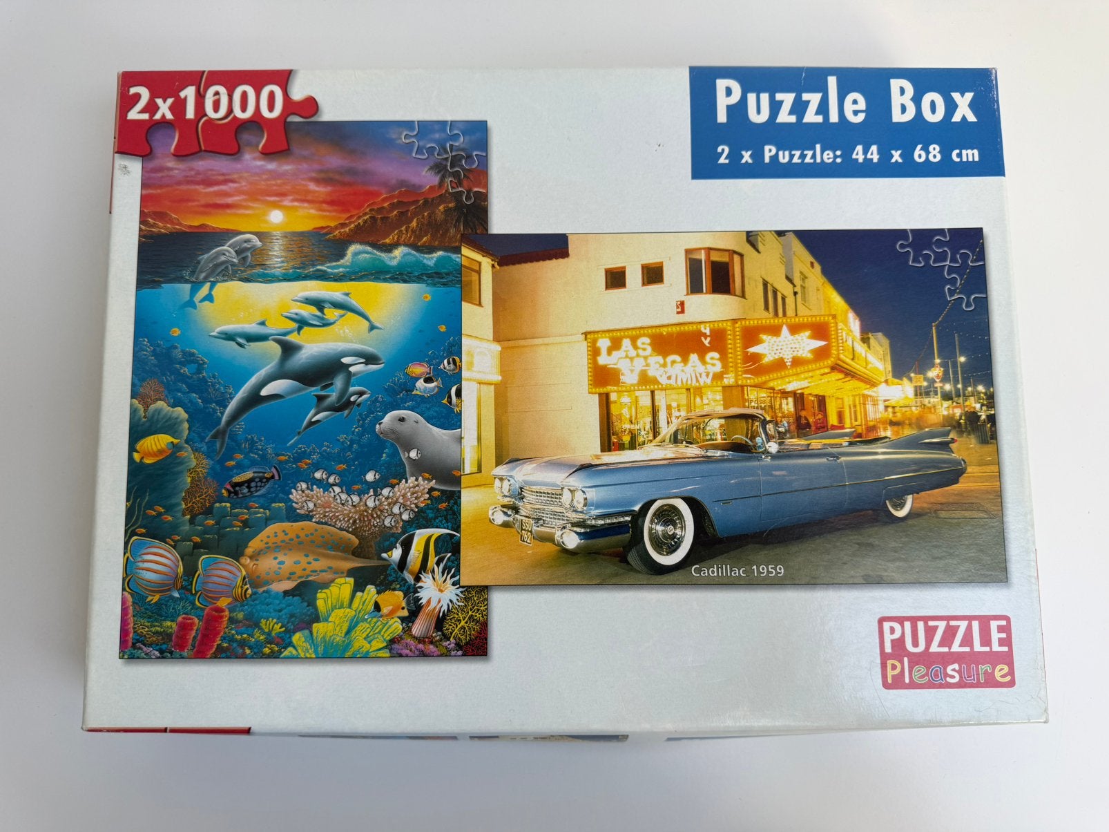 Puzzel Pleasure, Ophalen of Verzenden, 500 t/m 1500 stukjes, Zo goed als nieuw, Legpuzzel