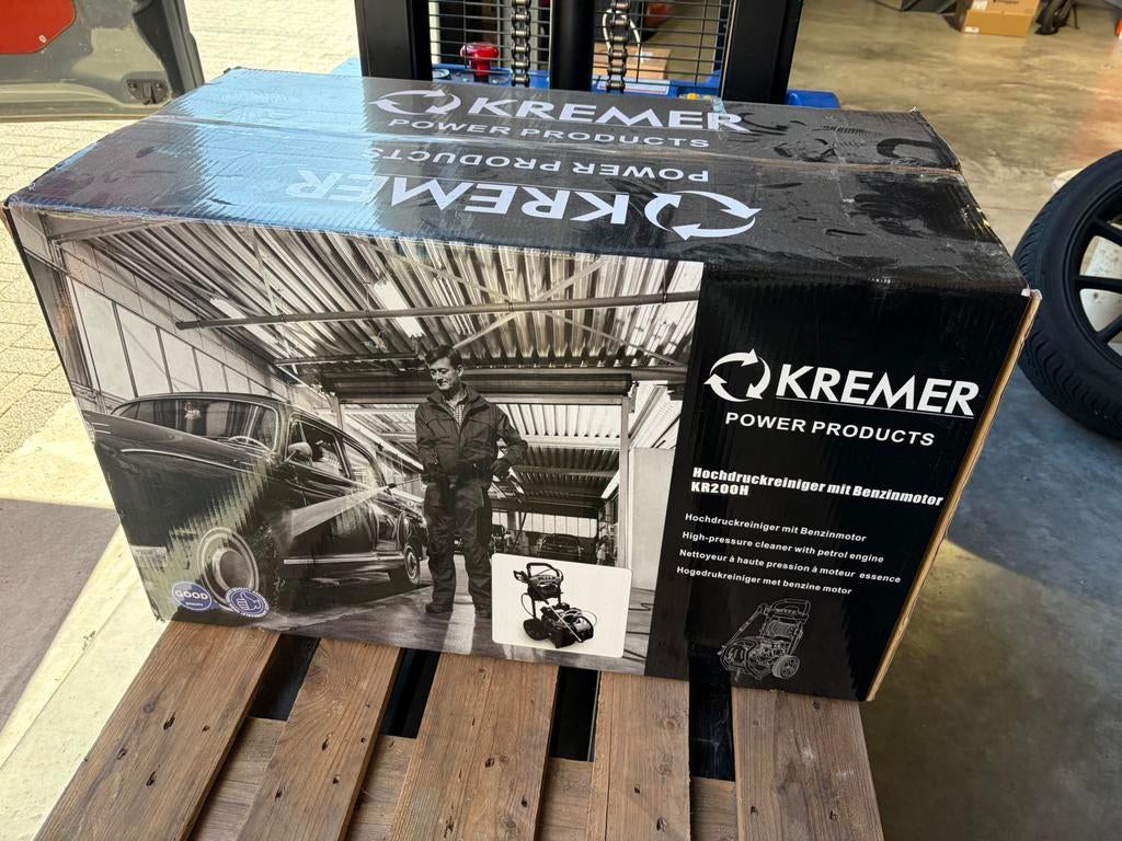 Kremer hogedruk op benzine, Doe-het-zelf en Bouw, Ophalen, Zo goed als nieuw