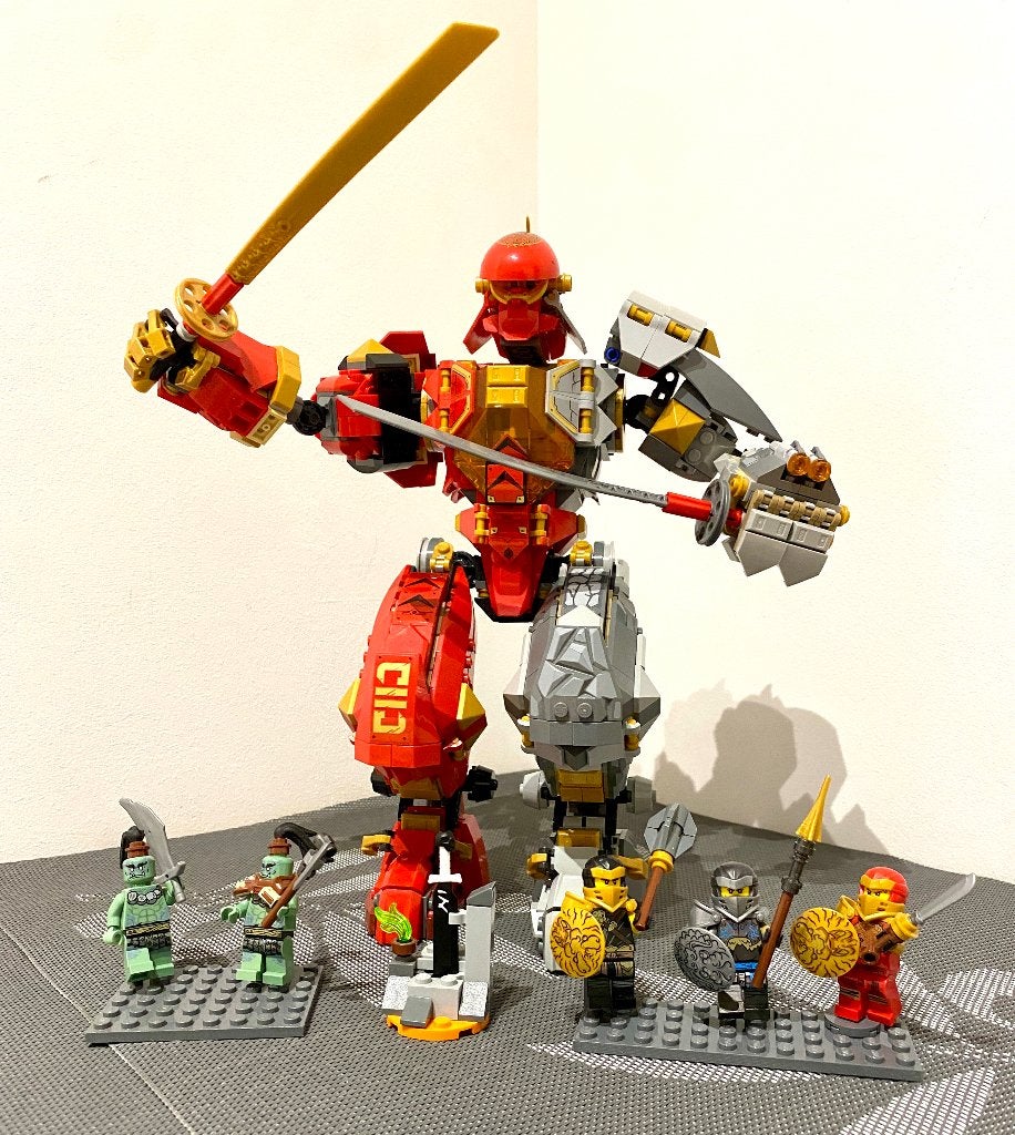 Lego Ninjago - 71720 - vuursteen, Lego, Ensemble complet, Comme neuf, Enlèvement