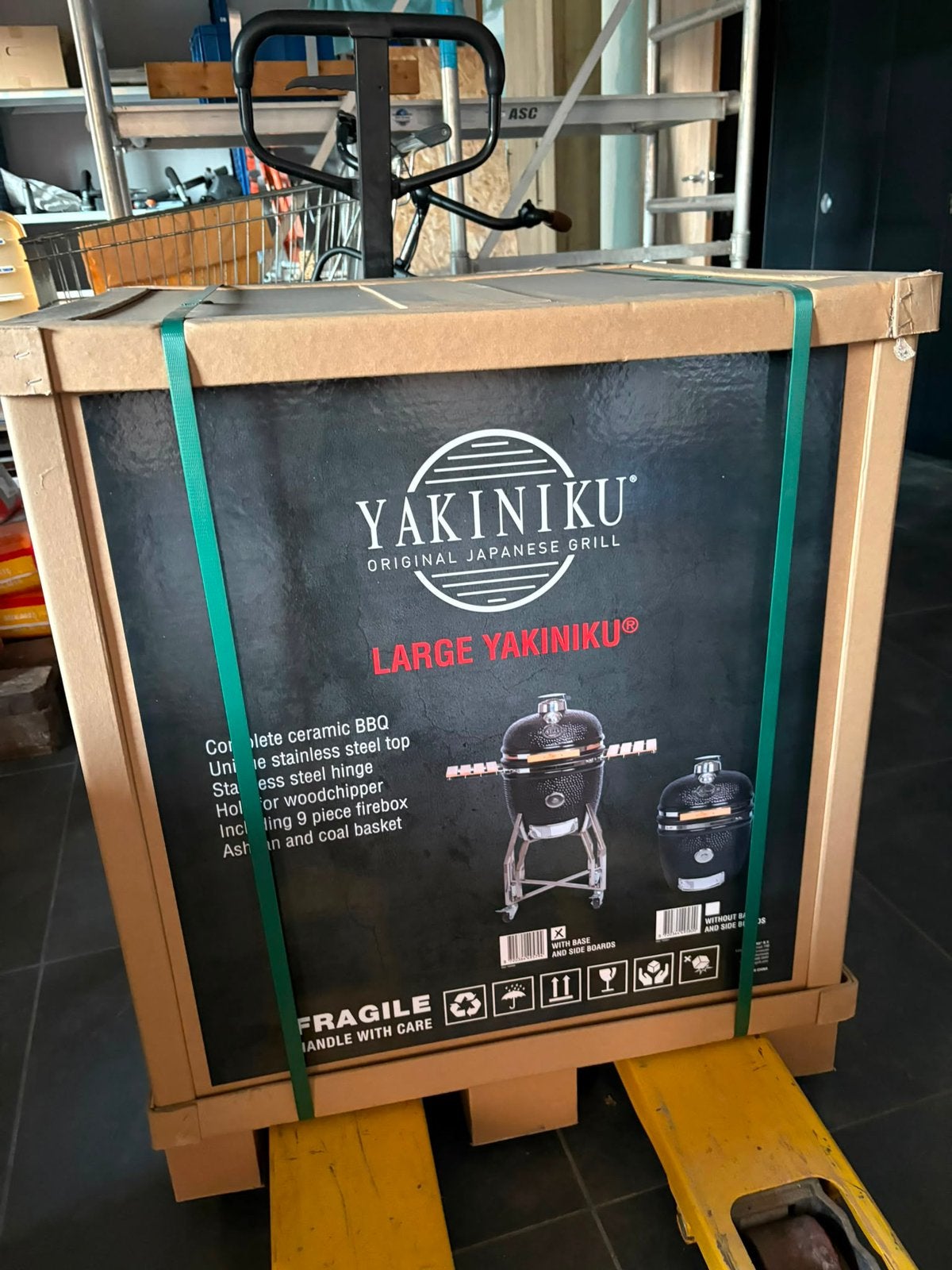 Yakiniku Kamado Large NIEUW IN DOOS, Tuin en Terras, Terrasdelen en Vlonders, Ophalen, Nieuw