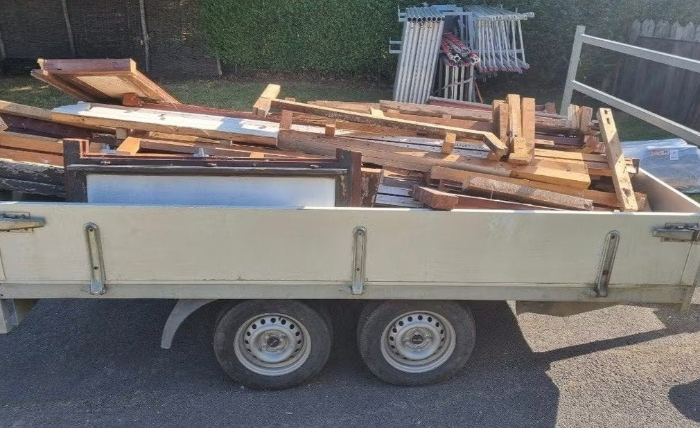GRATIS hout, DRINGEND afhalen, Ophalen