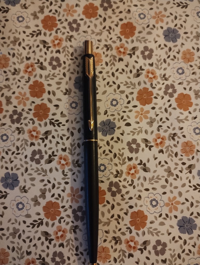 Stylo à bille classique Parker, Parker, Stylo à bille, Utilisé, Avec publicité