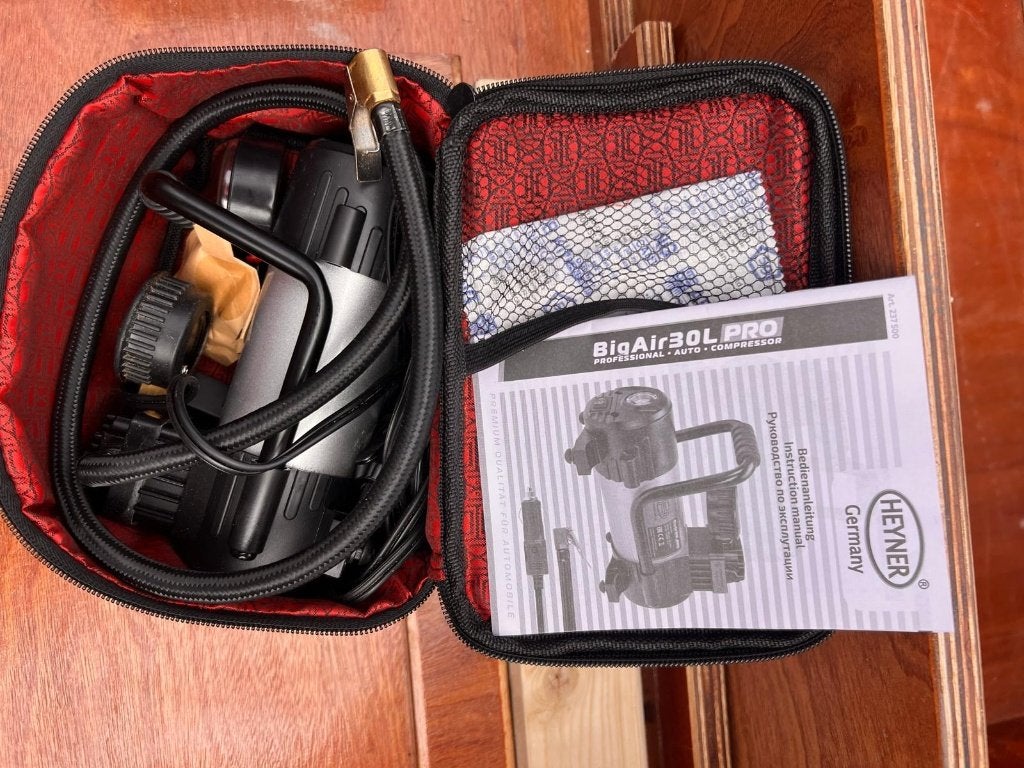 luchtcompressor Heyner Big Air 30L Pro, Doe-het-zelf en Bouw, Ophalen, 6 tot 10 bar, Zo goed als nieuw, Minder dan 200 liter/min