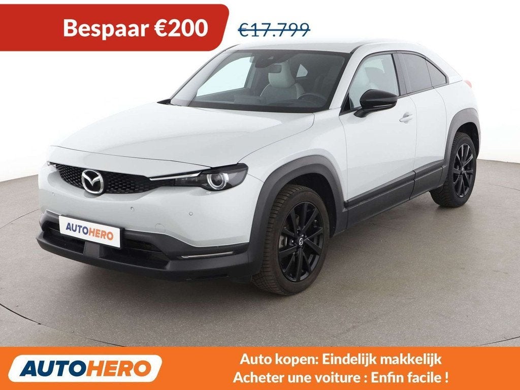 Mazda MX-30 e-Skyactiv 107 kW 100TH Anniversary (bj 2020), Auto's, Stof, Gebruikt, 145 pk, Adaptive Cruise Control