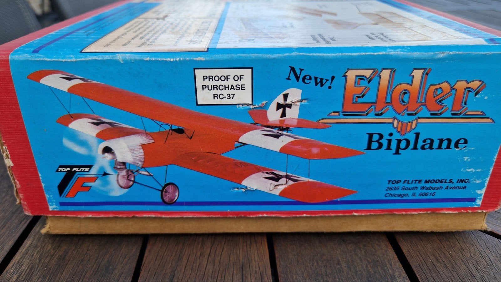 Elder TOP FLITE, Enlèvement, Neuf