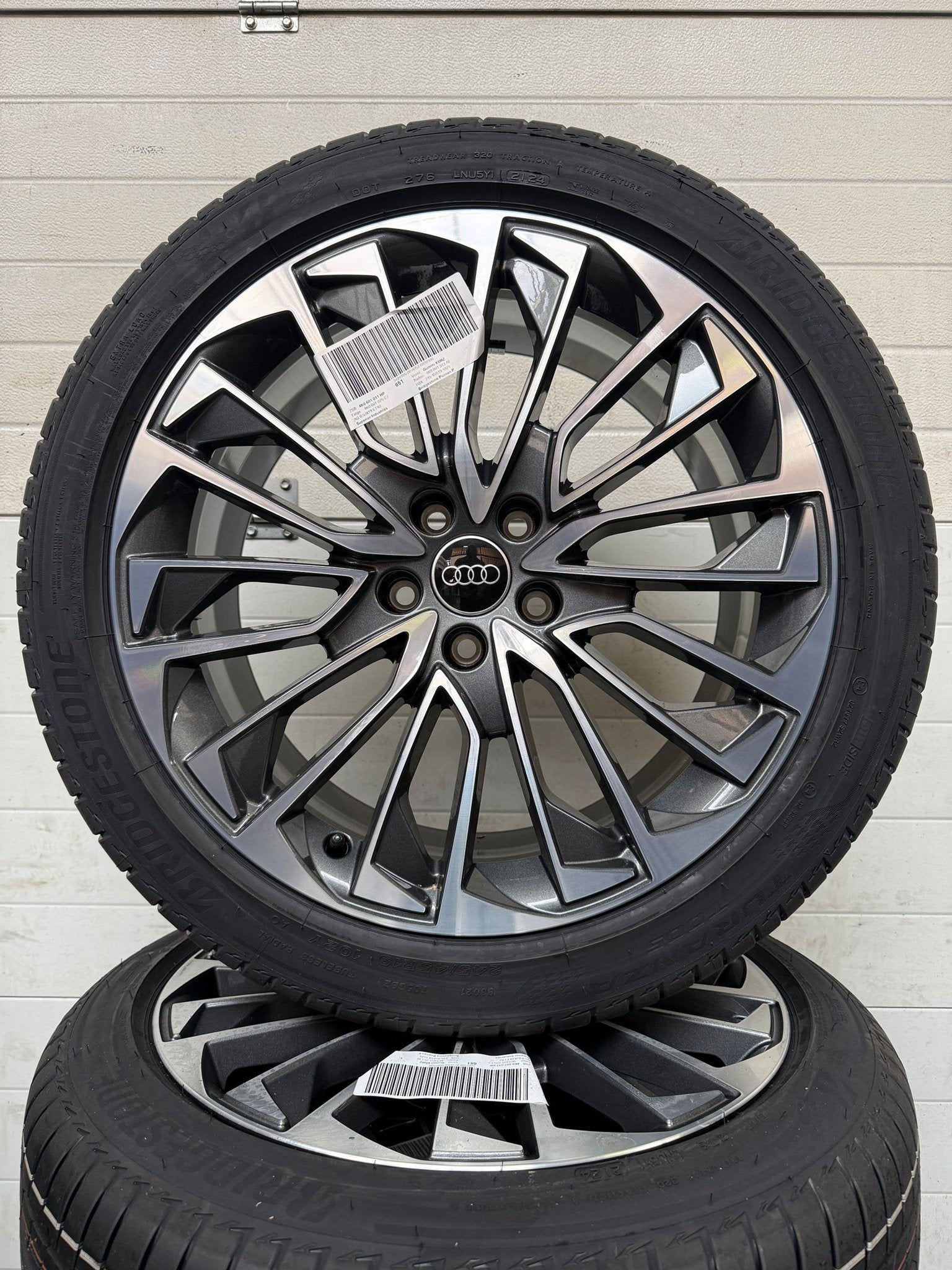 NIEUW 19’’ AUDI A6 AUDI A7 VELGEN ZOMERBANDEN AO ORIGINEEL, Neuf, Pneus et Jantes, 245 mm, Véhicule de tourisme