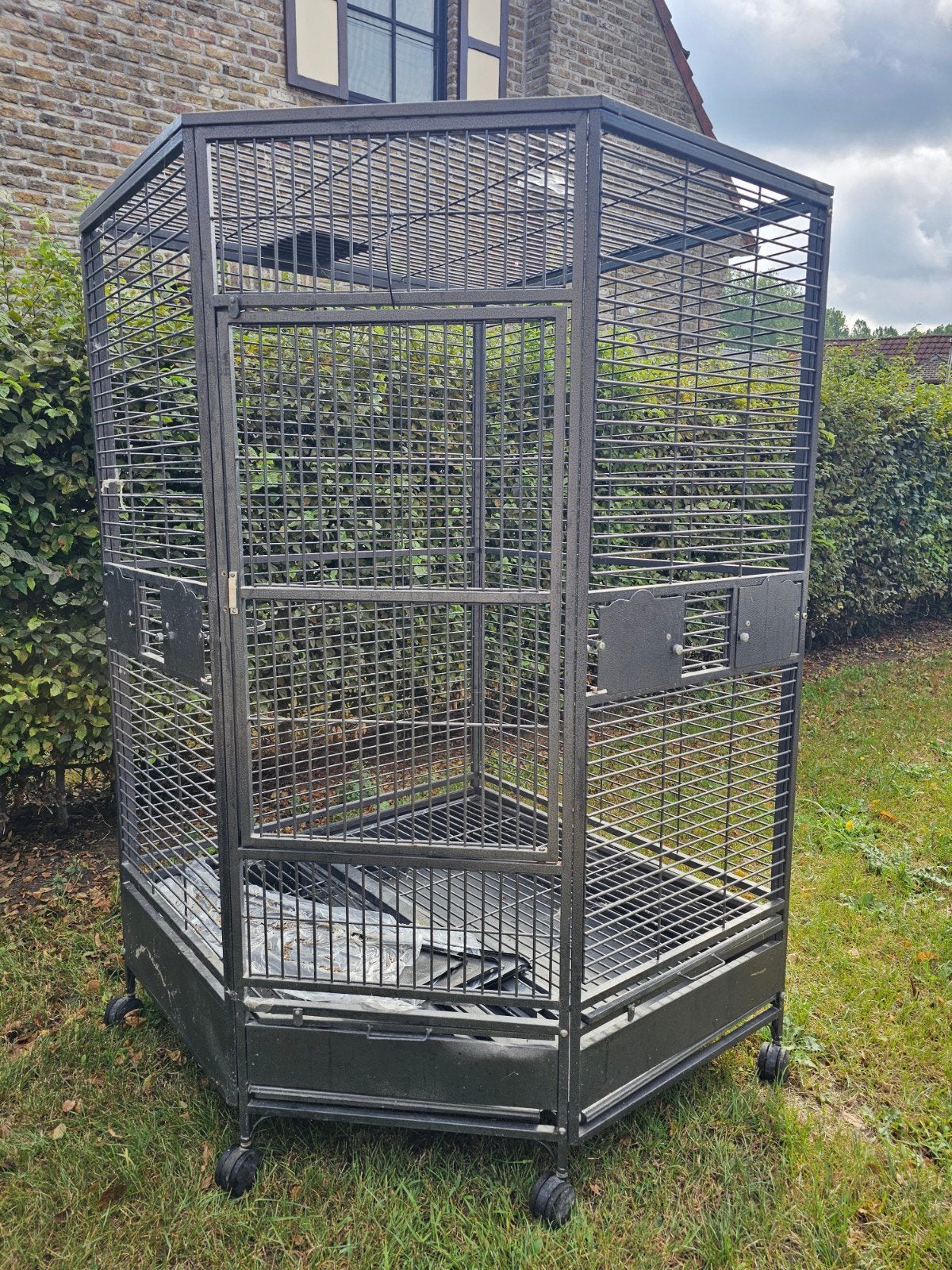 Papegaaienkooi XXL., Ophalen, Gebruikt, Metaal, Vogelkooi