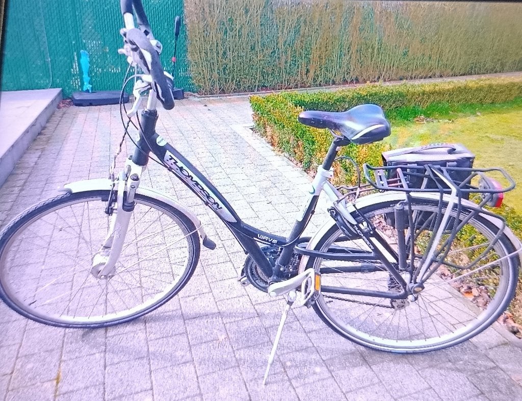 Damesfiets Thompson, Fietsen en Brommers, Gebruikt, Velgrem, Versnellingen, Ophalen