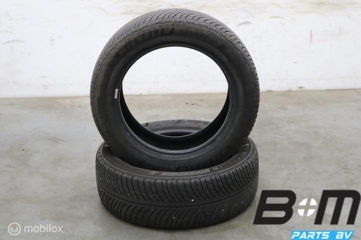 2 x 2355518 104H Michelin Pilot Alpin 5 SUV 6mm 235 55 18, Auto-onderdelen, Banden en Velgen, 18 inch, Gebruikt, Winterbanden