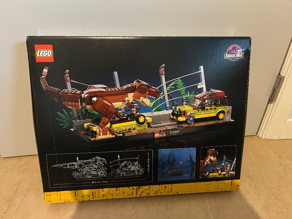 LEGO Jurassic Park T. rex Breakout (76956)., Ophalen, Gebruikt, Complete set, Lego