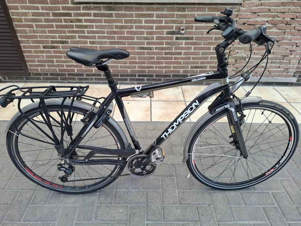 Thompson herenfiets 28inch, Ophalen, 28 inch, Vering, Zo goed als nieuw