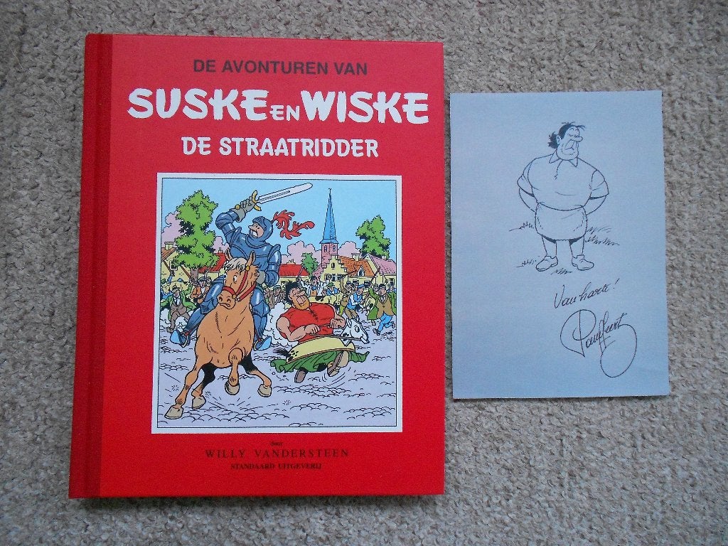 Suske en Wiske 30 Klassiek - De Straatridder + tek P. Geerts, Willy Vandersteen, Eén stripboek, Nieuw, Ophalen of Verzenden