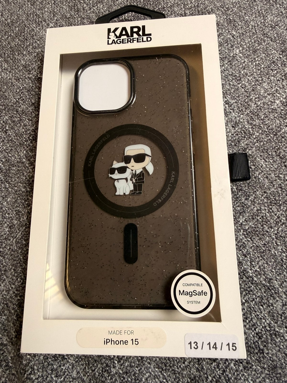 Hoesje IPhone 15 Karl Lagerfeld, Ophalen, Zo goed als nieuw, IPhone 15