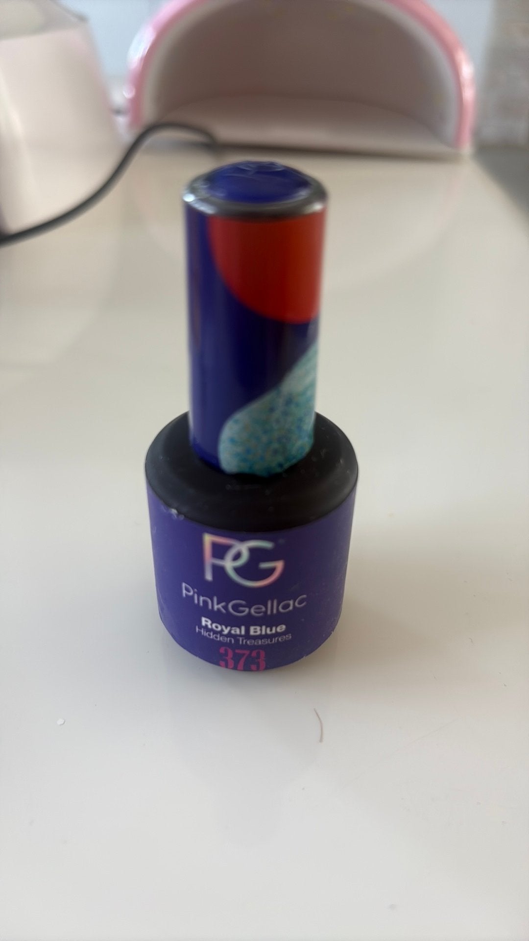 pink gellac bleu foncé, Enlèvement, Comme neuf