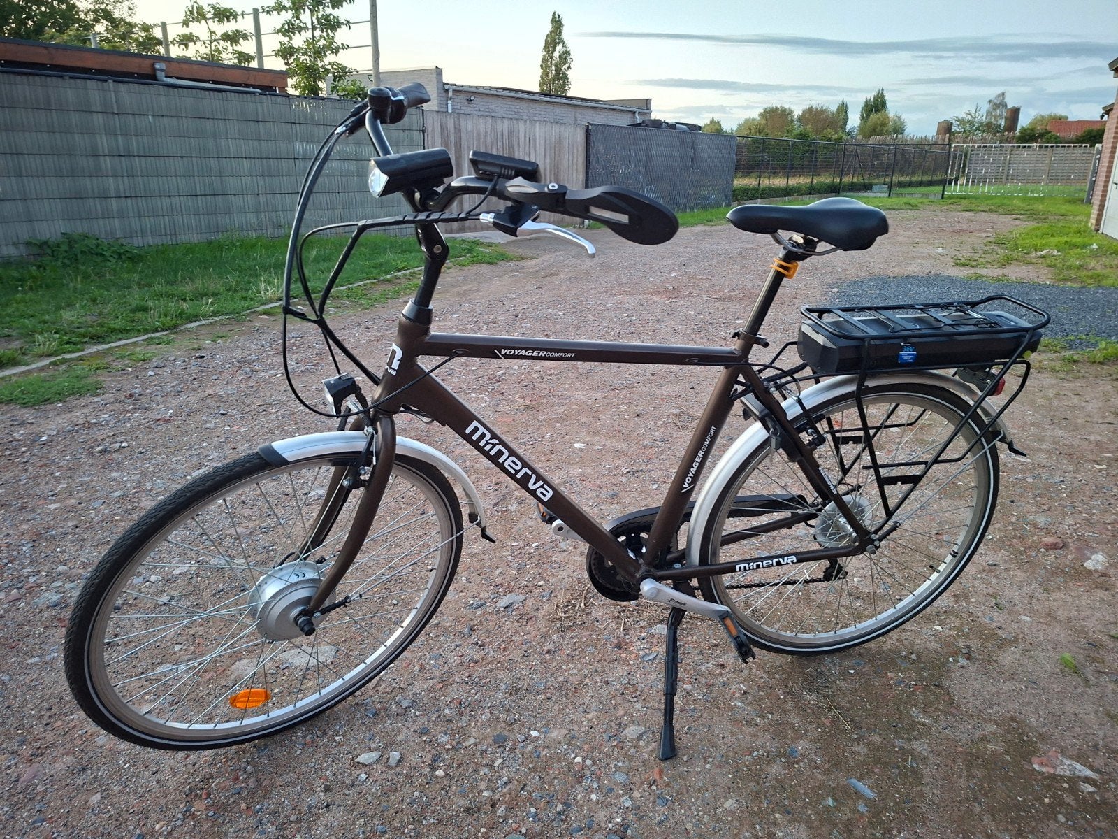 Vélo électrique Minevra super bike, Enlèvement