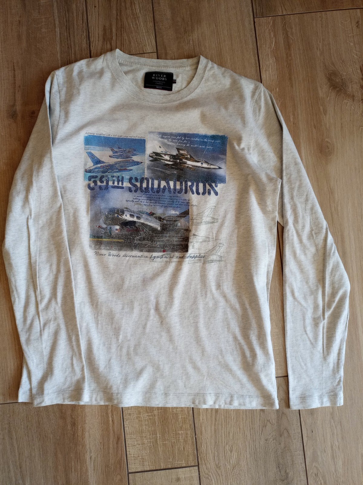 River Woods t-shirt manches longues homme/ado S, Enlèvement ou Envoi, Comme neuf