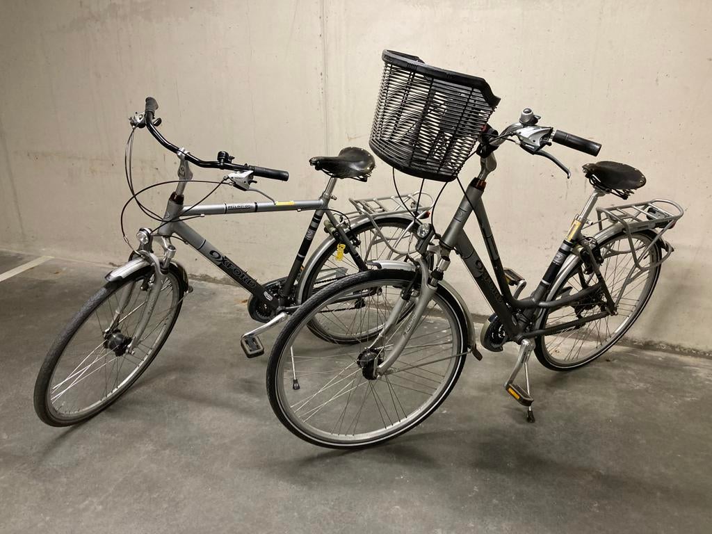SET OXFORD fietsen ( dames & heren ), Ophalen, Gebruikt