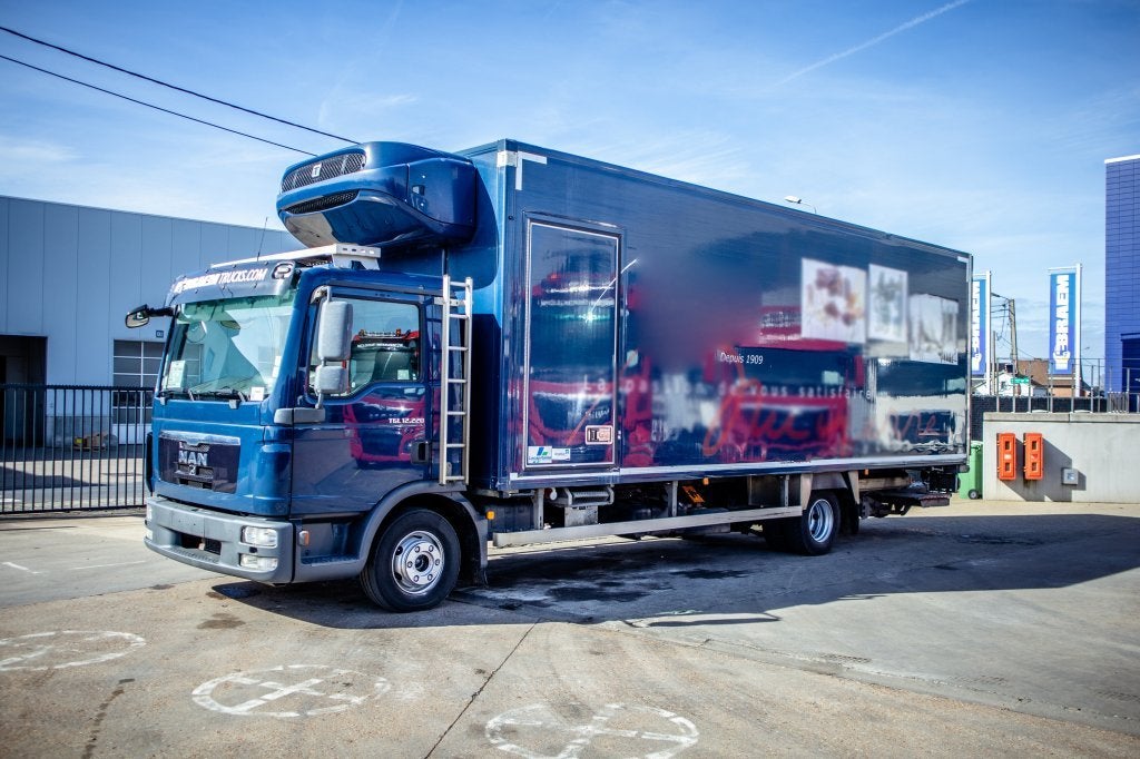 MAN TGL 12.220 BL - THERMOKING (bj 2013), Automaat, Euro 5, Achterwielaandrijving, Blauw