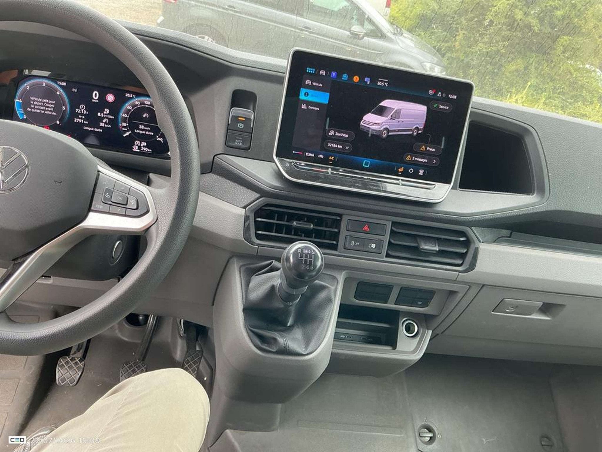 Volkswagen Crafter 2.0 CR TDi L3H3 | VIRTUAL | CARPLAY | LEE, Cuir, Achat, Entreprise, 3 places