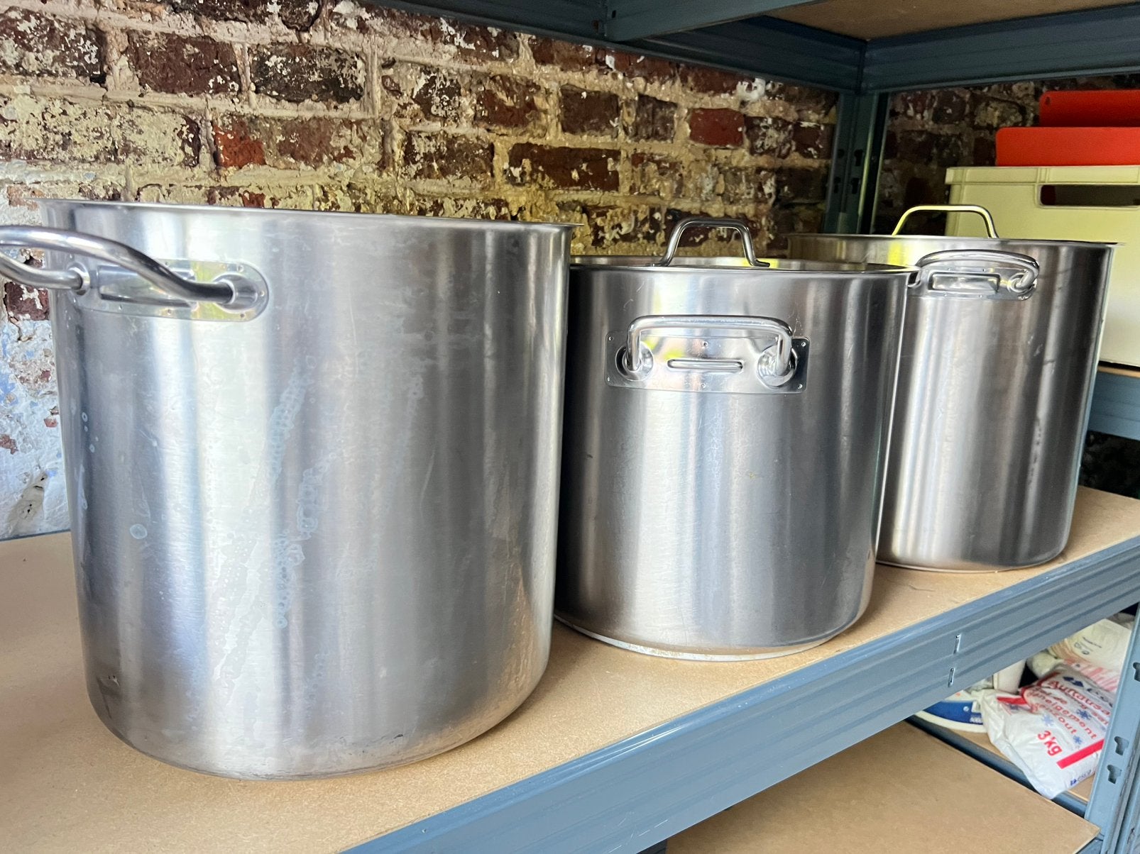 Lot de 3 casseroles, Enlèvement