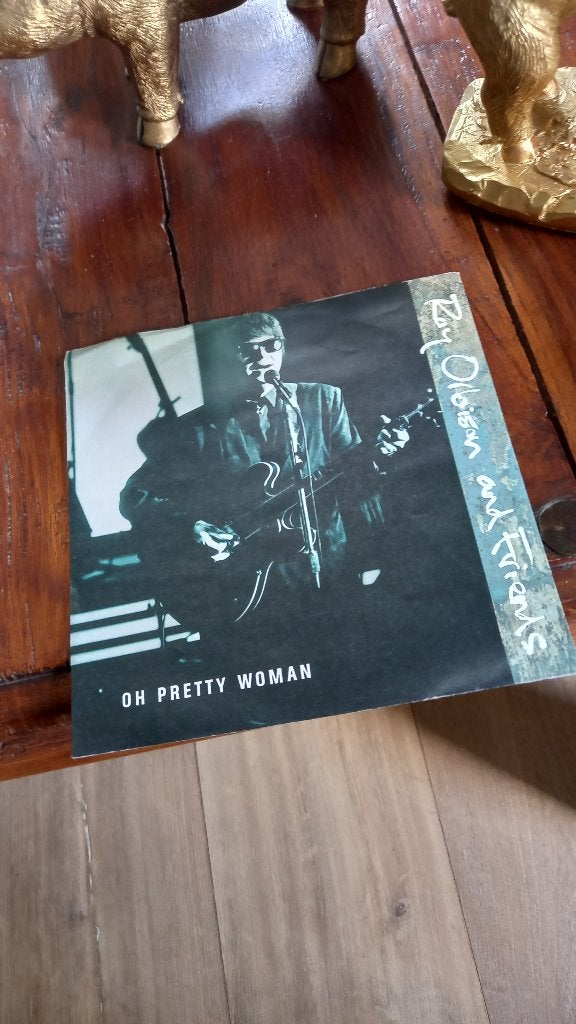 vinyl (45T) roy orbison "oh pretty woman", Ophalen, Zo goed als nieuw, Pop