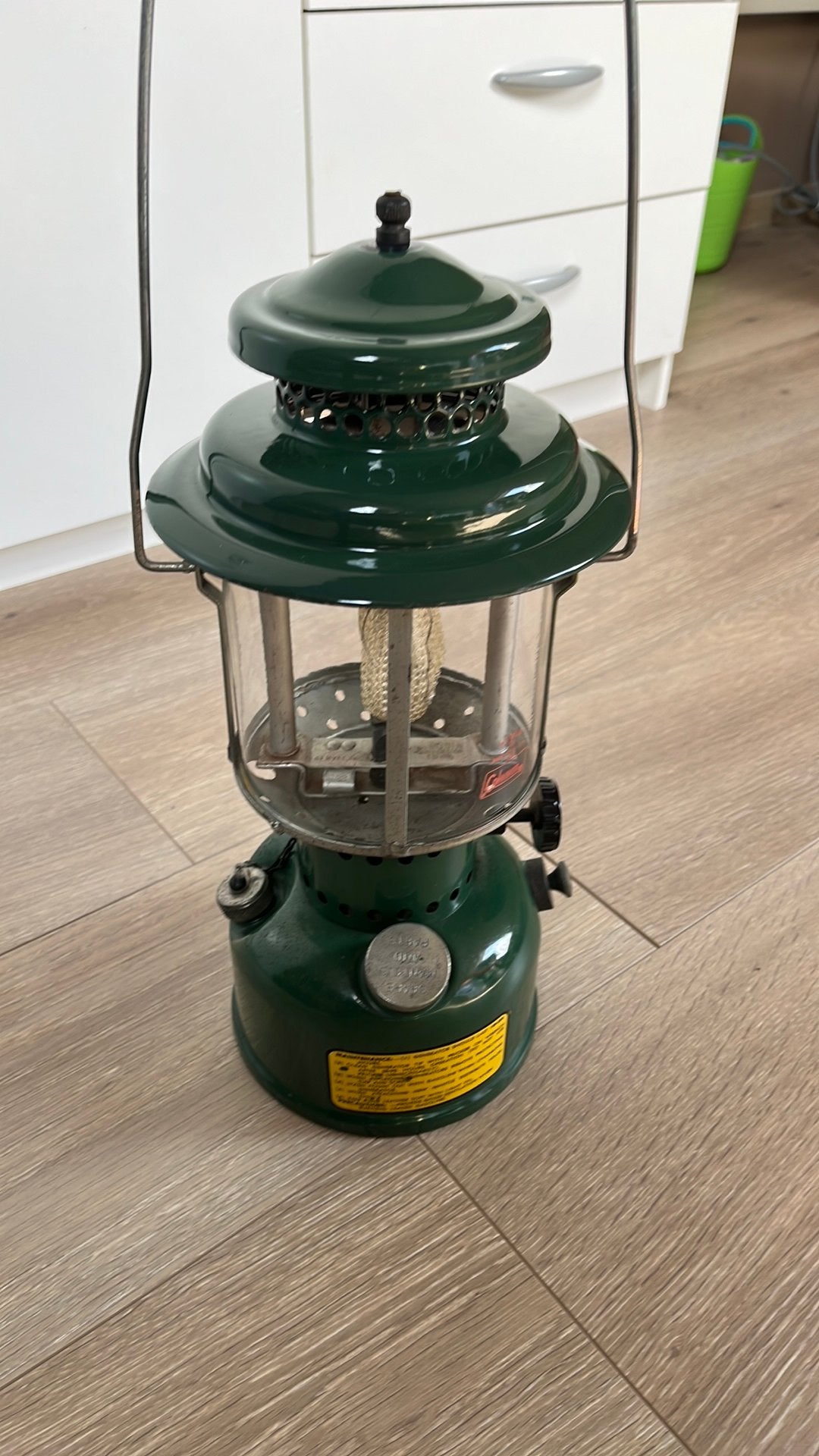 Lampe colman US 1944, Enlèvement ou Envoi