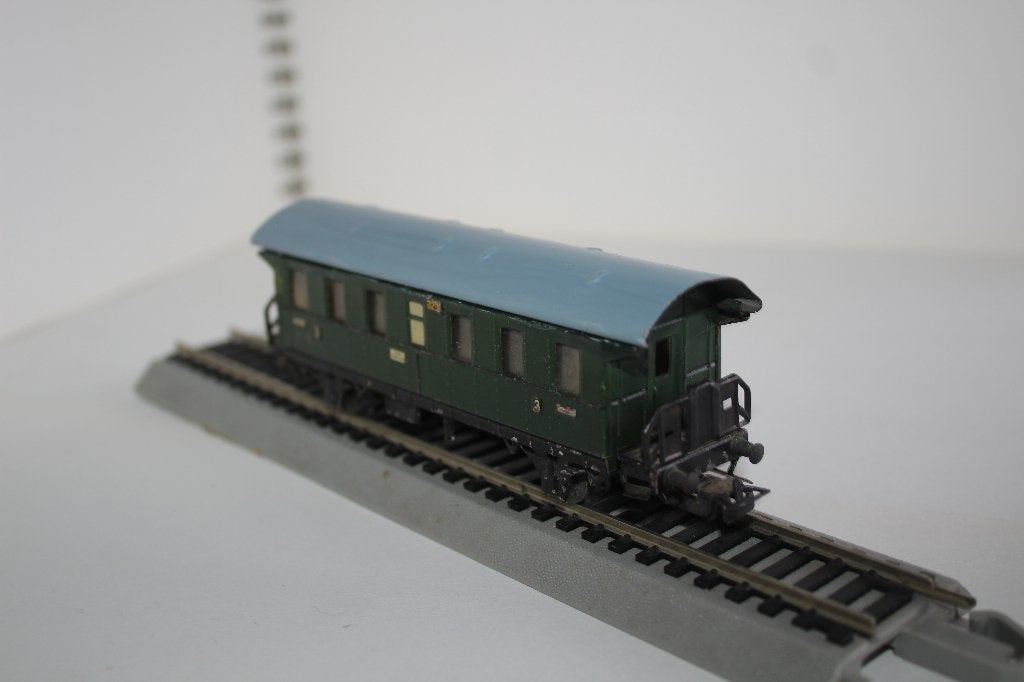Marklin Ho metalen DB wagen, Wisselstroom, Gebruikt, Wagon, Ophalen of Verzenden
