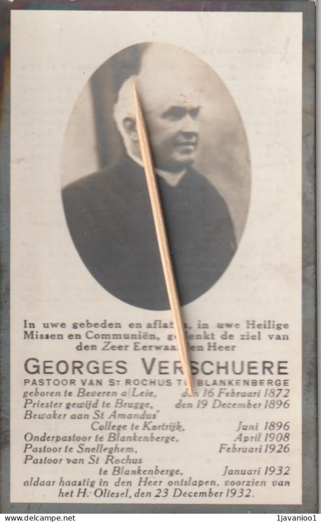 Priester Verscheure, Verzamelen, Bidprentjes en Rouwkaarten, Verzenden