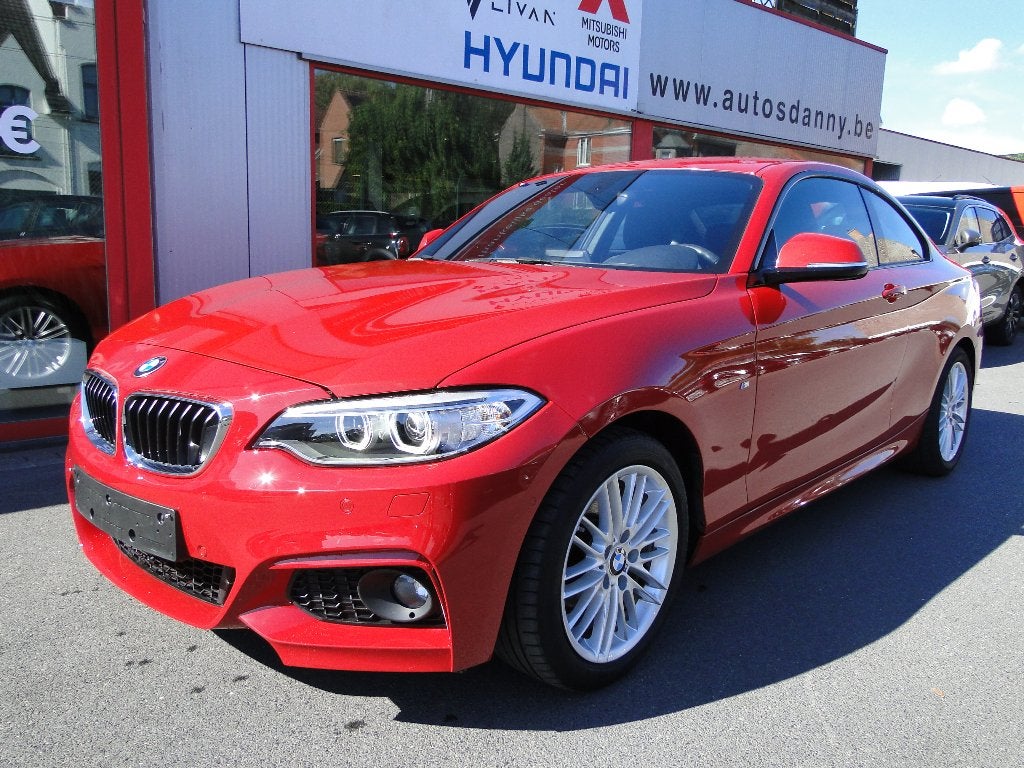 BMW 218 COUPE M PACK, Autos, Euro 6, Entreprise, Noir, 2 portes
