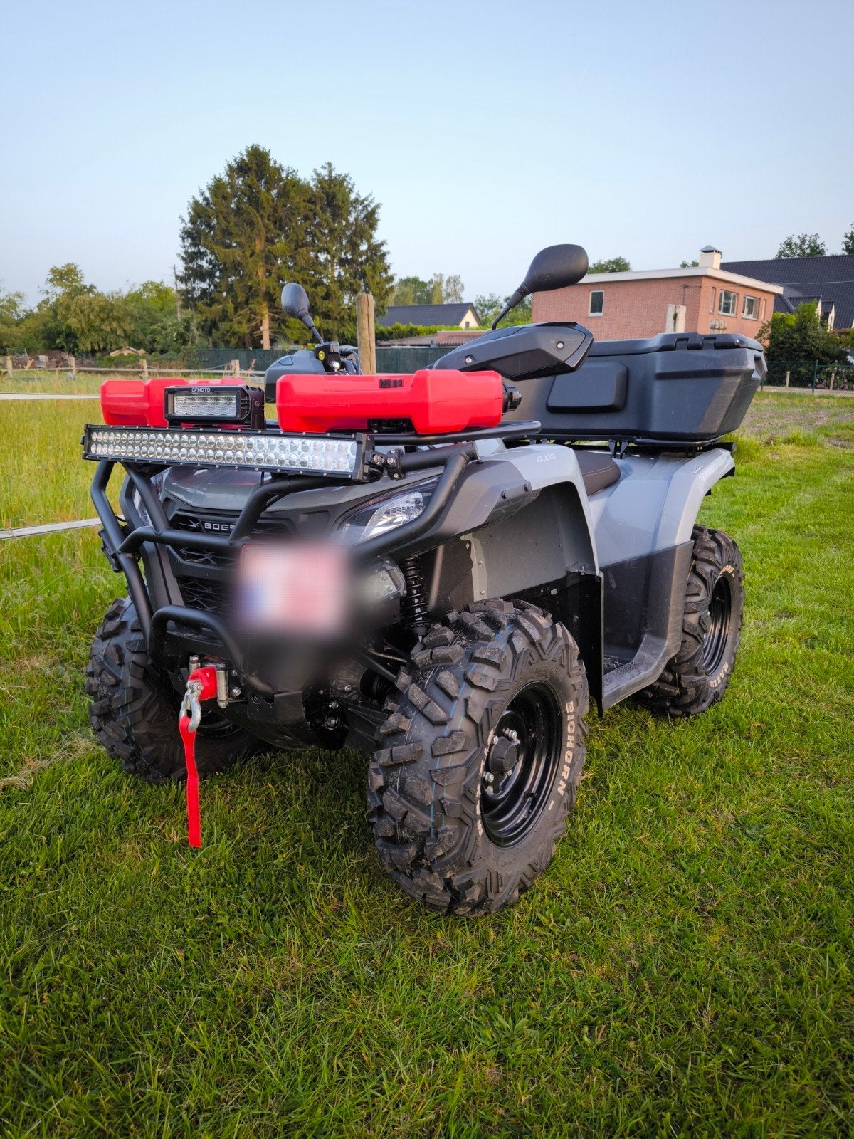 Goes Terrox 500S EPS. (Compleet uitgebreid), 495 cc, 1 cilinder, 12 t/m 35 kW