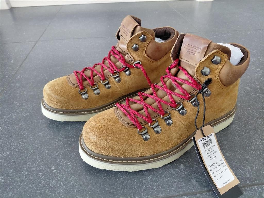 Schoenen Jack & Jones maat 41 Nieuw 60% korting, Kleding | Heren, Schoenen, Bruin, Boots, Nieuw, Ophalen of Verzenden
