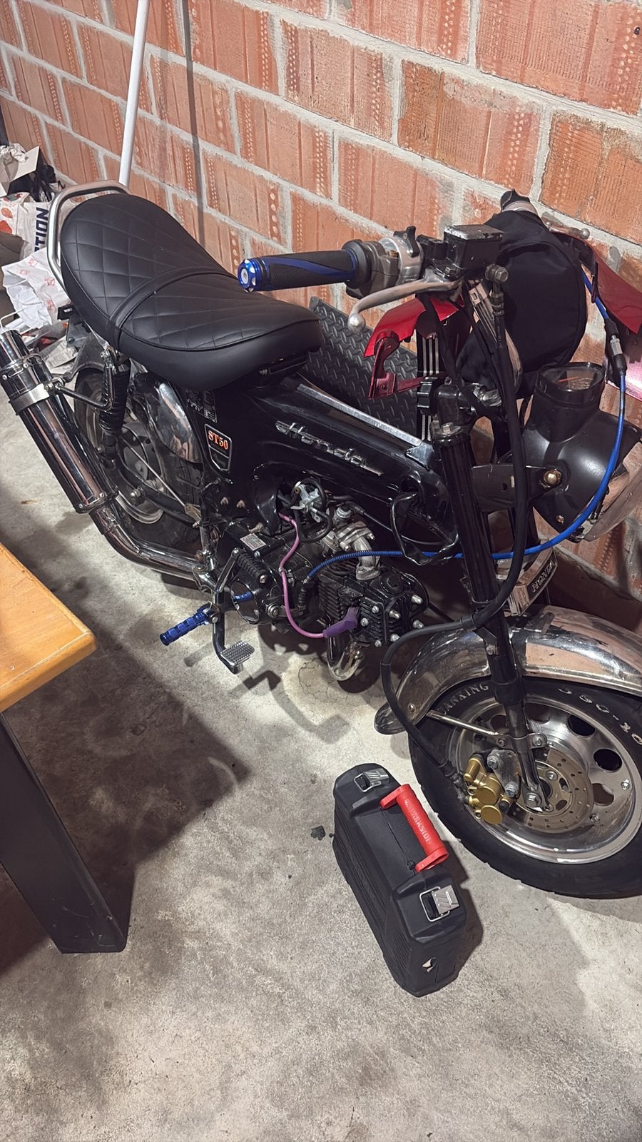 dax b klasse, Motos, Enlèvement