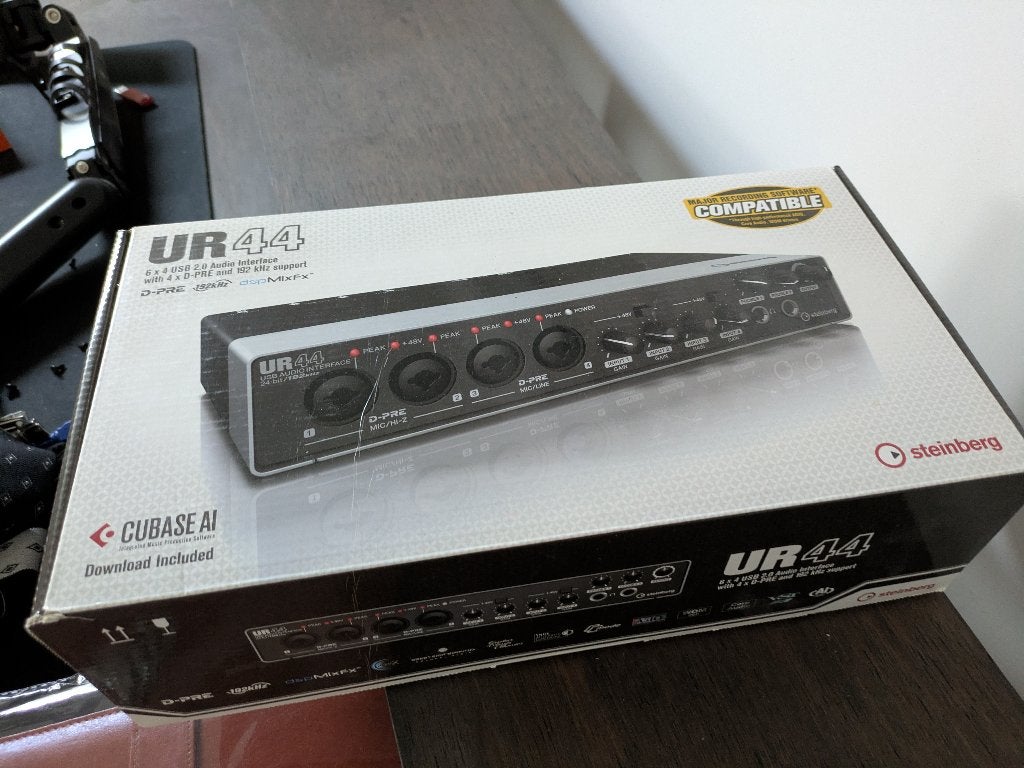 Yamaha Steinberg UR44 Interface, Audio, Tv en Foto, Professionele apparaten, Ophalen of Verzenden, Zo goed als nieuw, Audio