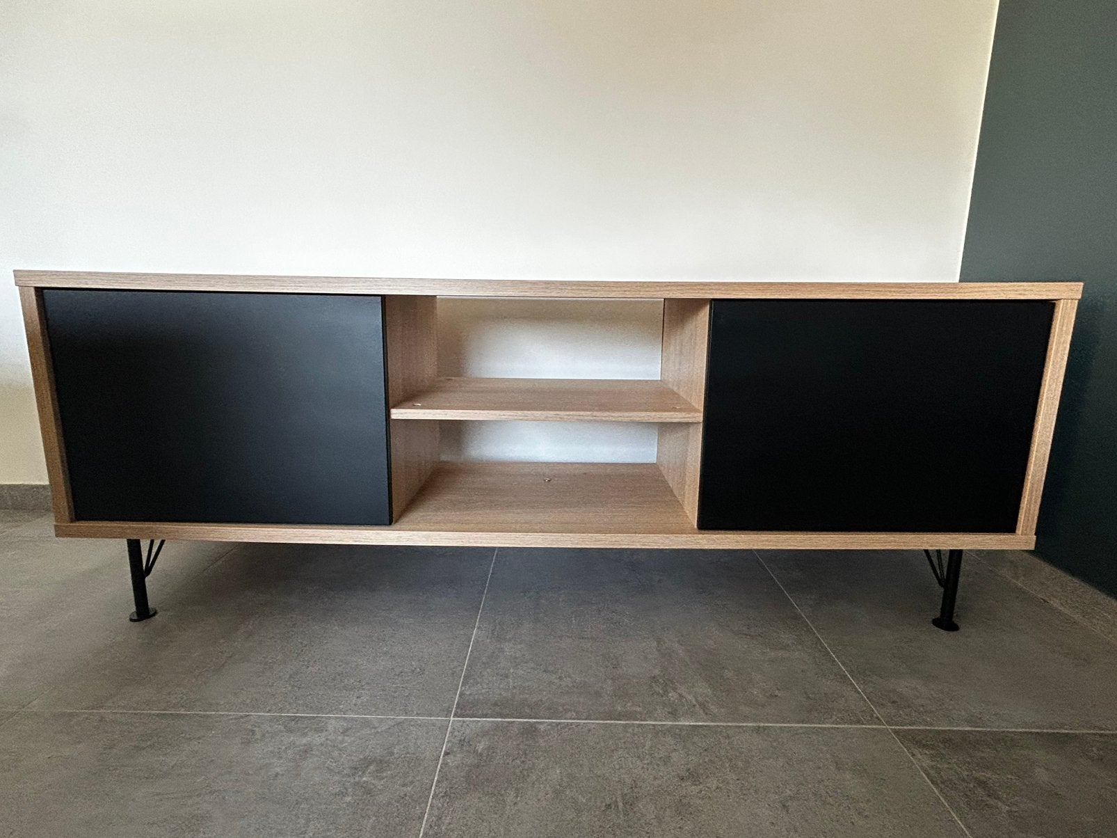 Tenzo TV meubel, Huis en Inrichting, Eikenhout, 150 tot 200 cm, Scandinavisch, Ophalen of Verzenden