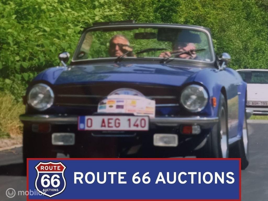Triumph TR6 | 1976 | Route 66 Auctions, Achat, Entreprise, Boîte manuelle, Triumph