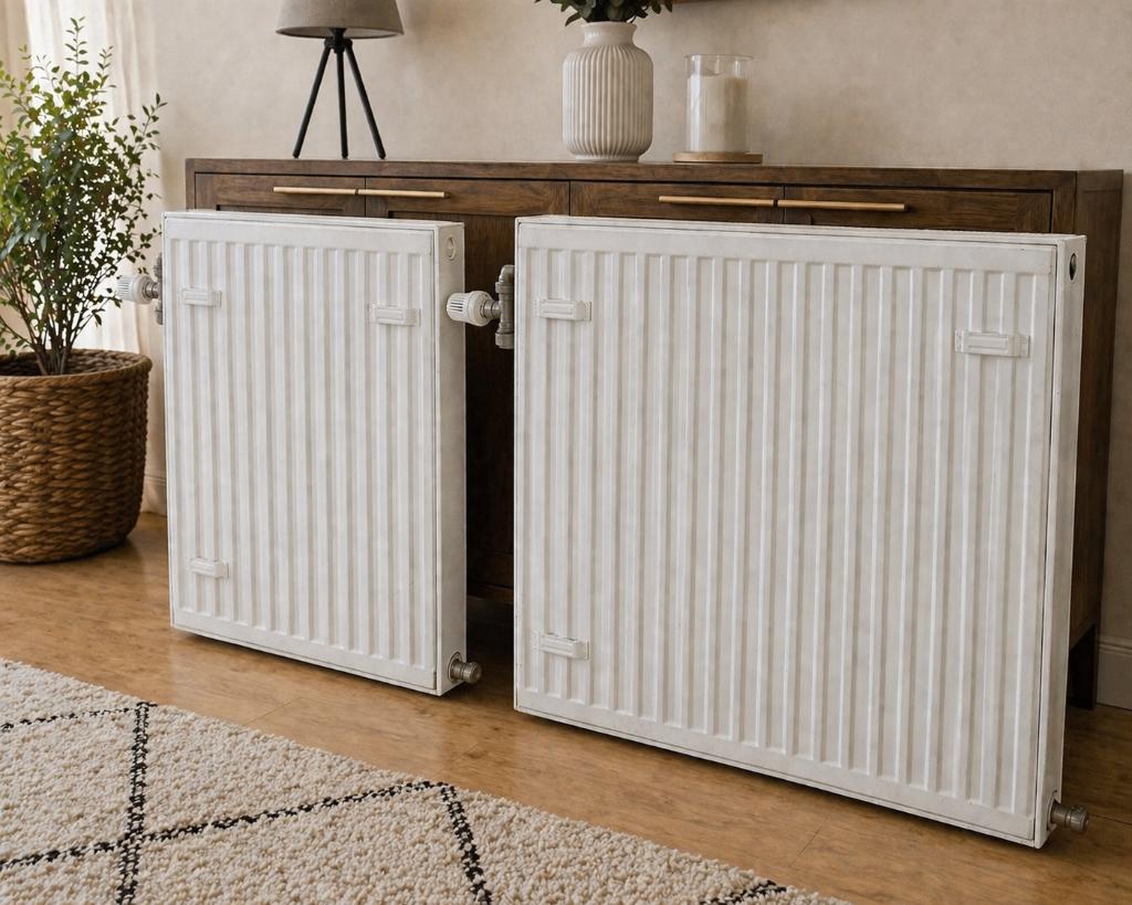 Lot! Radiateurs de chauffage central avec vannes, Bricolage & Construction, Enlèvement, Utilisé, Radiateur, 30 à 80 cm