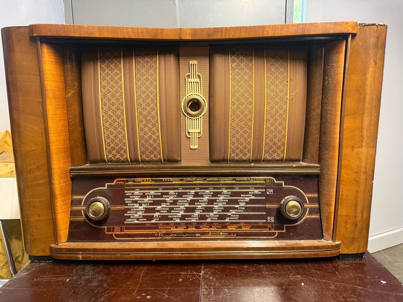 Oude lampen radio NOVELTY, Enlèvement