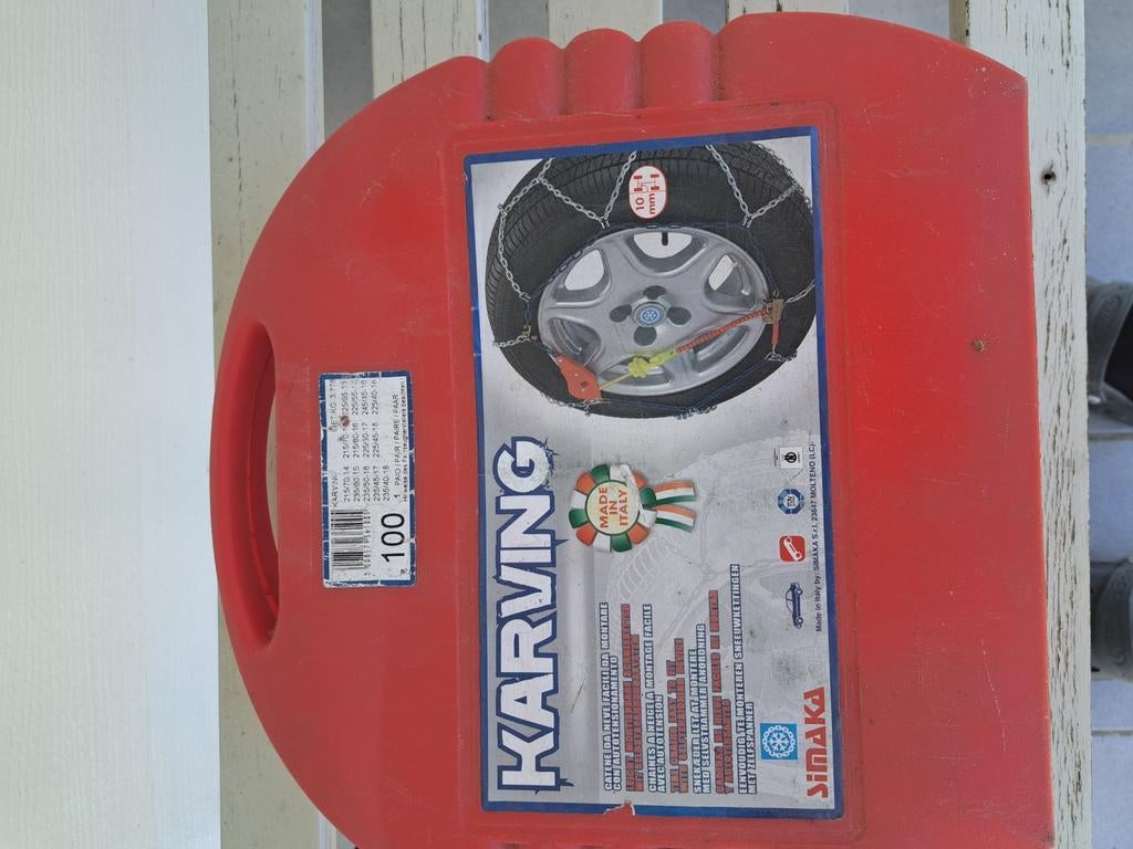 Chaines voiture, Enlèvement