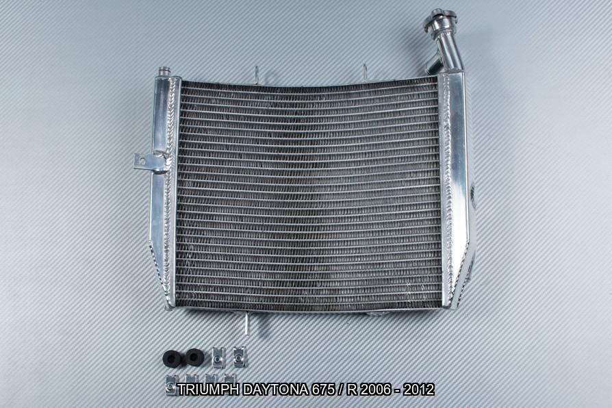 Radiateur Koeler AVDB TRIUMPH DAYTONA 675 / R 2006 - 2012, Motoren, Ophalen of Verzenden, Nieuw