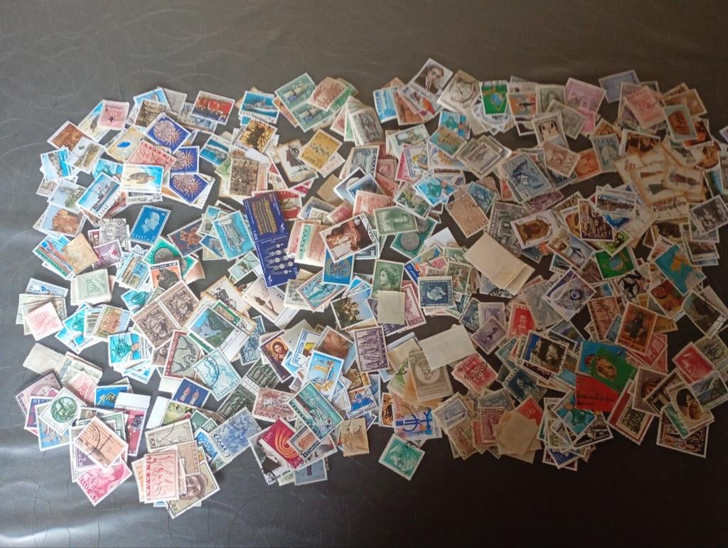 I4) joli lot de timbres en Grèce, Enlèvement ou Envoi