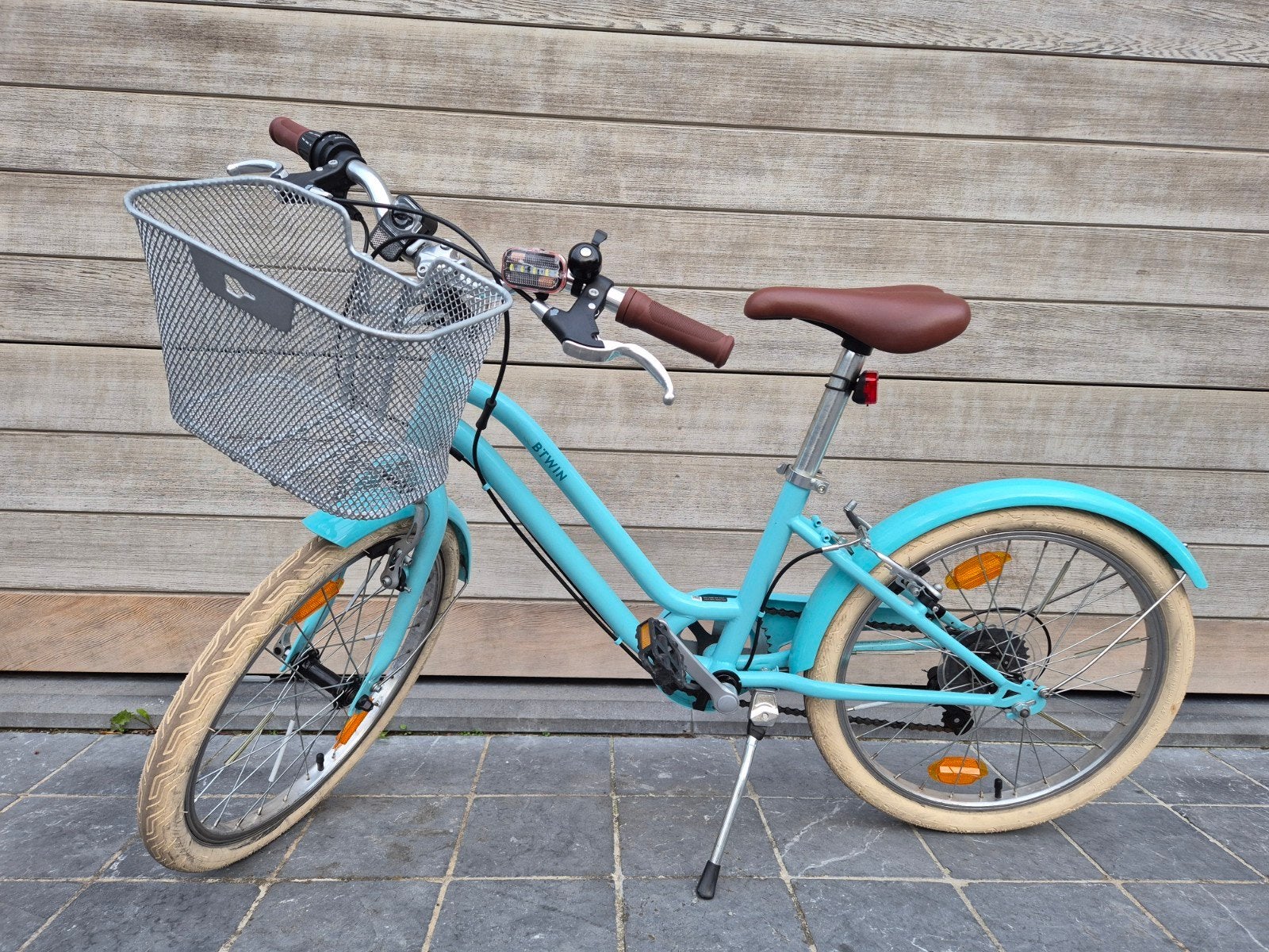 meisjesfiets btwin 20 inch, Fietsen en Brommers, Ophalen, Versnellingen, Zo goed als nieuw, Btwin Decathlon